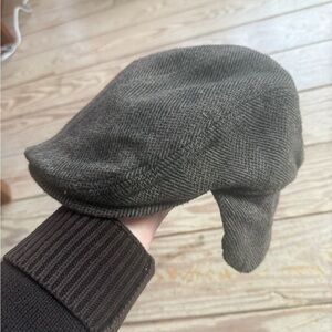 London fog wool blend cap